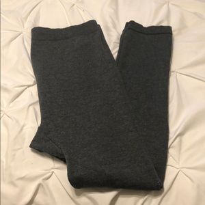 Super thick grey leggings